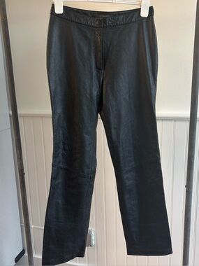 Copper Key Black Genuine Leather Pants size 11 #126